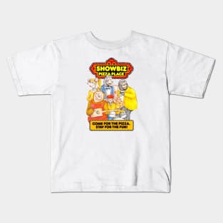 Come for the pizza Kids T-Shirt